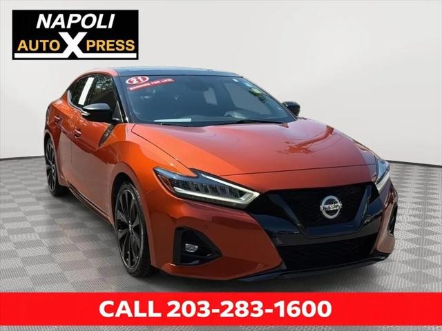 2021 Nissan Maxima SR Xtronic CVT for sale in Milford, CT