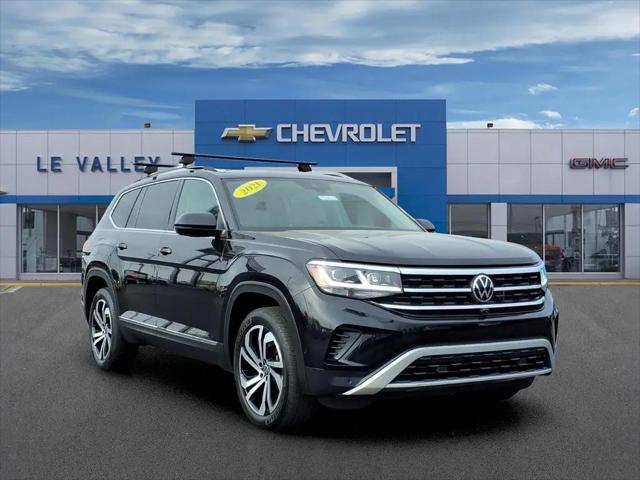 2021 Volkswagen Atlas 3.6L V6 SEL Premium for sale in Benton Harbor, MI