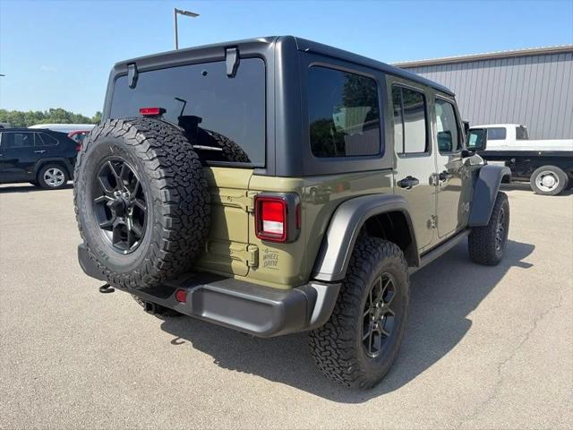 2026 Jeep Wrangler WRANGLER 4-DOOR WILLYS 2026 Jeep Wrangler WRANGLER 4-DOOR WILLYS