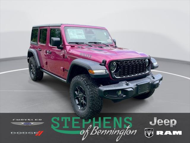 2026 Jeep Wrangler WRANGLER 4-DOOR WILLYS 2026 Jeep Wrangler WRANGLER 4-DOOR WILLYS