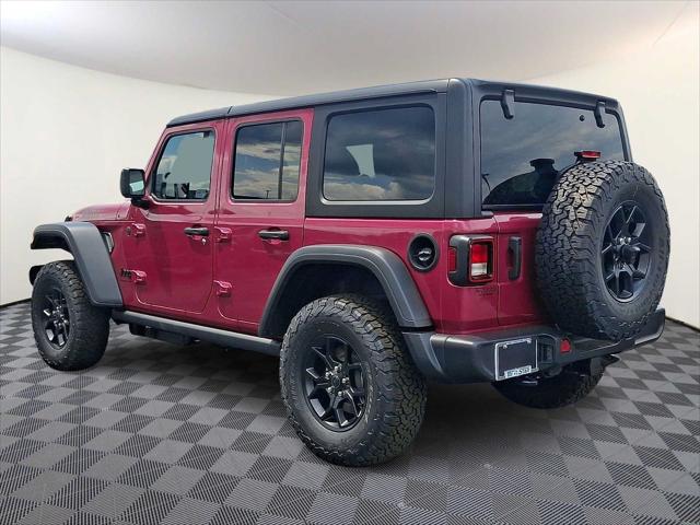 2026 Jeep Wrangler WRANGLER 4-DOOR WILLYS 2026 Jeep Wrangler WRANGLER 4-DOOR WILLYS