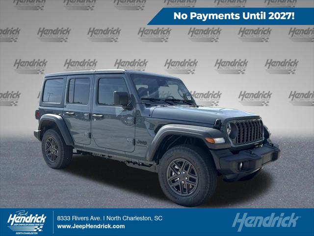 2026 Jeep Wrangler 4-Door Sport S 4x4 for sale in North Charleston, SC