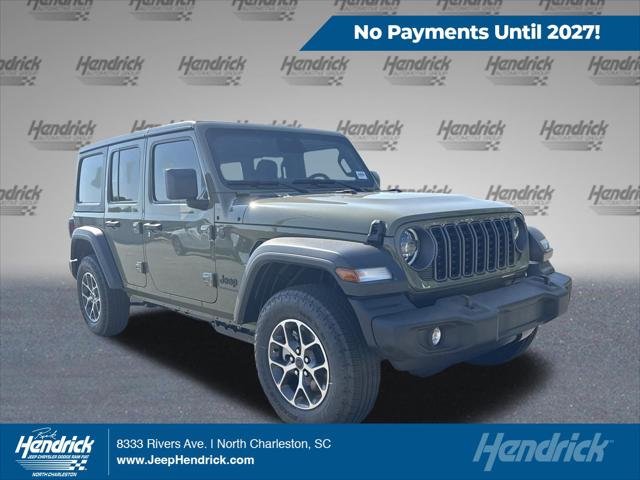 2026 Jeep Wrangler 4-Door Sport S 4x4 for sale in North Charleston, SC