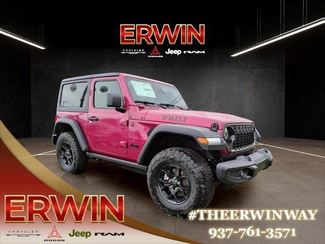 2026 Jeep Wrangler WRANGLER 2-DOOR WILLYS 2026 Jeep Wrangler WRANGLER 2-DOOR WILLYS