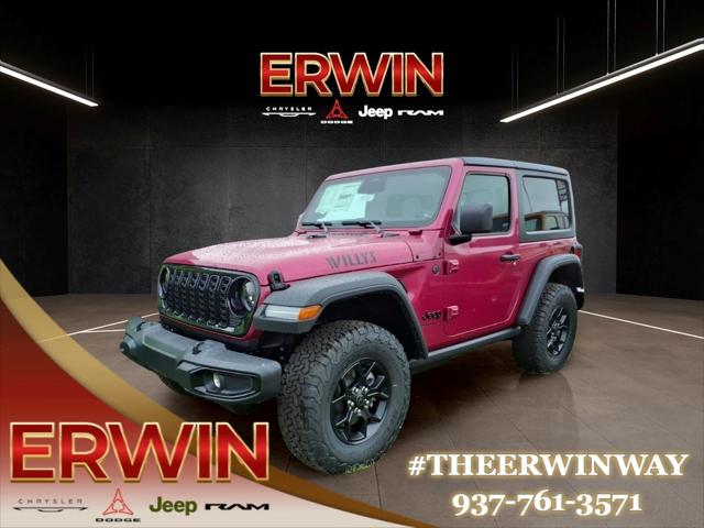 2026 Jeep Wrangler WRANGLER 2-DOOR WILLYS 2026 Jeep Wrangler WRANGLER 2-DOOR WILLYS