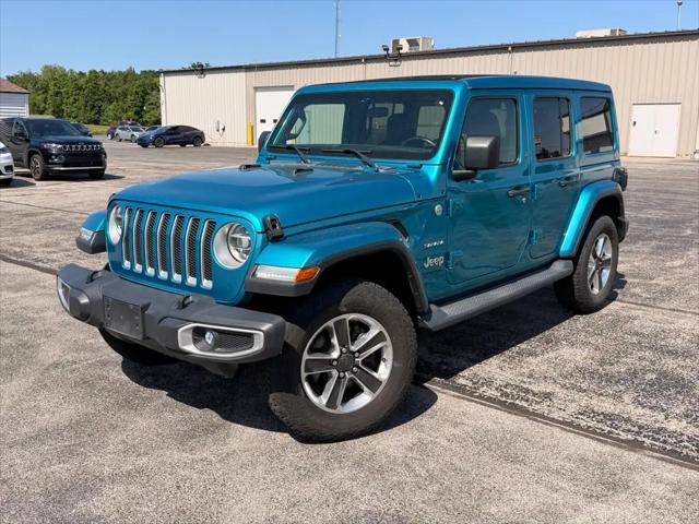 2020 Jeep Wrangler Sahara 4x4 for sale in Monticello, IN