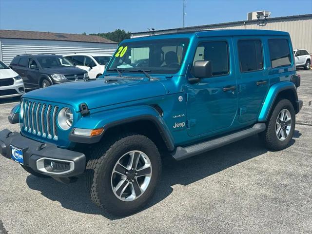 2020 Jeep Wrangler Sahara 4x4 for sale in Monticello, IN