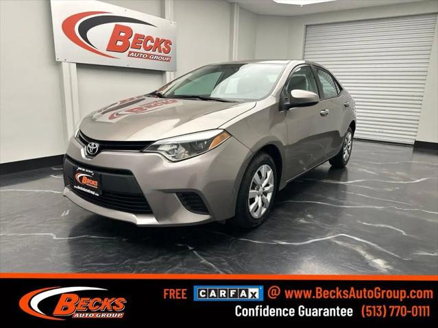 2014 Toyota Corolla LE for sale near Mason, OH