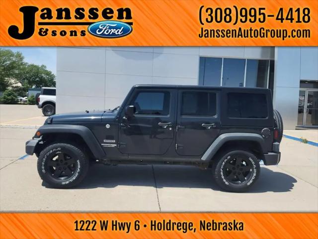 2018 Jeep Wrangler JK Unlimited Sport S 4x4 for sale in Holdrege, NE