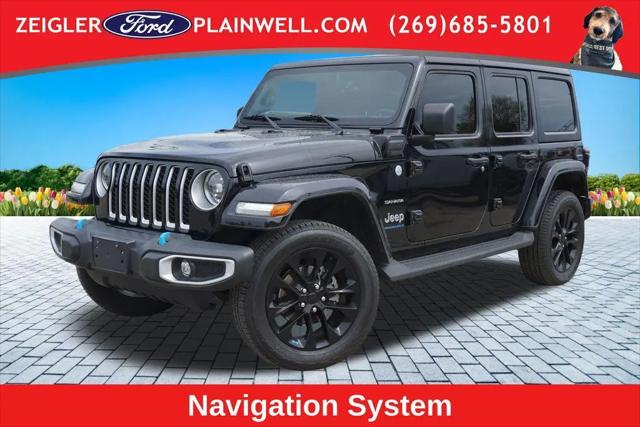2023 Jeep Wrangler 4xe Sahara 4x4 for sale in Plainwell, MI
