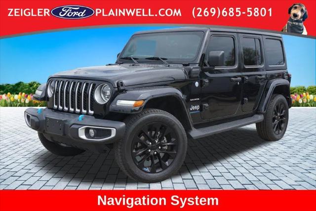 2023 Jeep Wrangler 4xe Sahara 4x4 for sale in Plainwell, MI