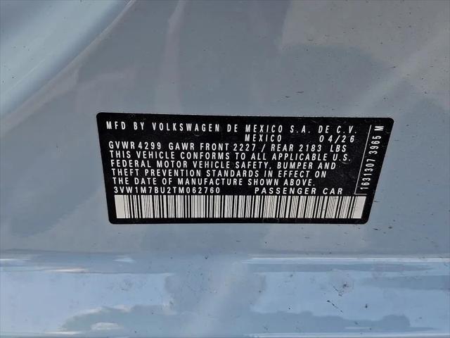 2026 Volkswagen Jetta GLI Autobahn