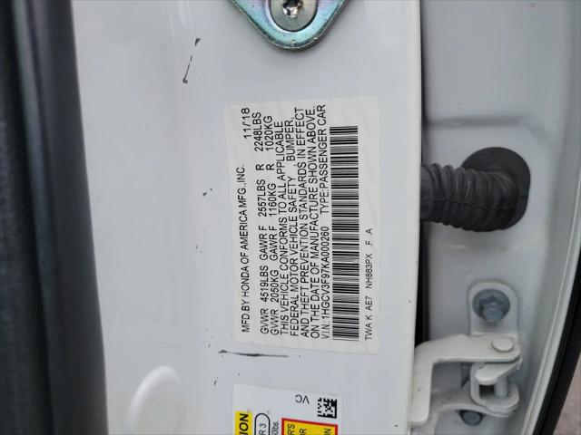 2019 Honda Accord Hybrid Touring