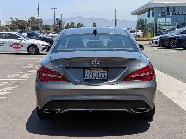 2018 Mercedes-Benz CLA CLA 250