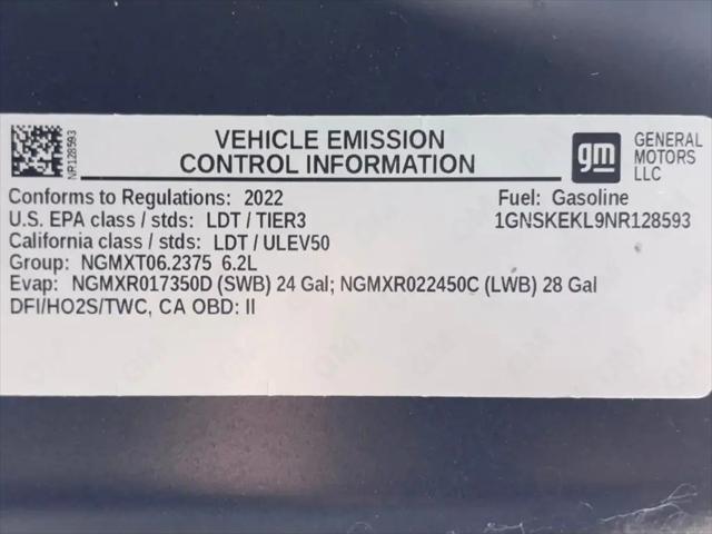 2022 Chevrolet Suburban 4WD RST