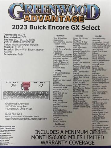 2023 Buick Encore GX Select FWD