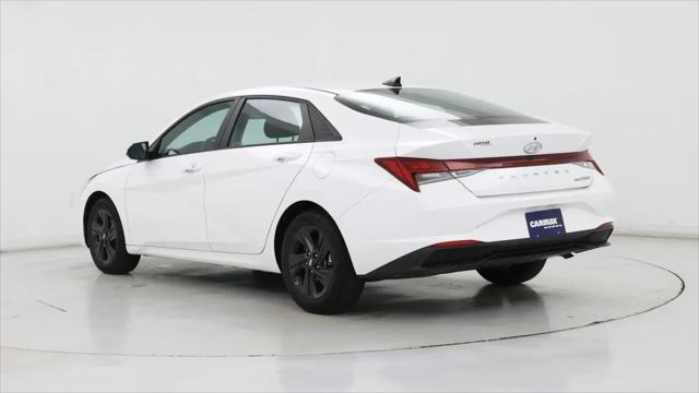 2023 Hyundai Elantra Hybrid Blue