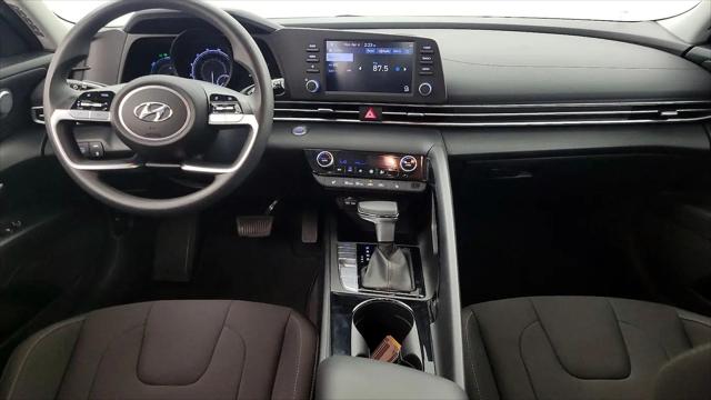 2023 Hyundai Elantra Hybrid Blue