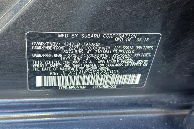 2019 Subaru Crosstrek 2.0i Limited