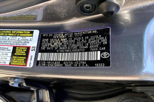 2018 Toyota Camry XSE V6