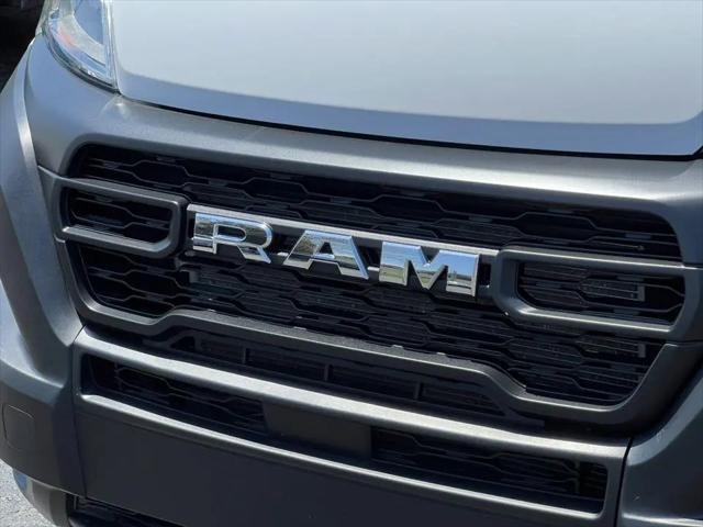 2025 Ram ProMaster 2500 Cargo Van Tradesman High Roof 136" WB w/Pass Seat