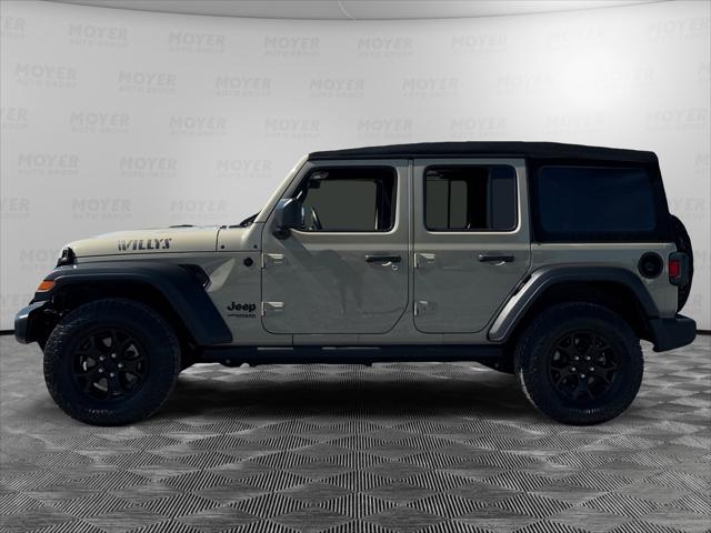 2022 Jeep Wrangler Unlimited Willys 4x4 2022 Jeep Wrangler Unlimited Willys 4x4