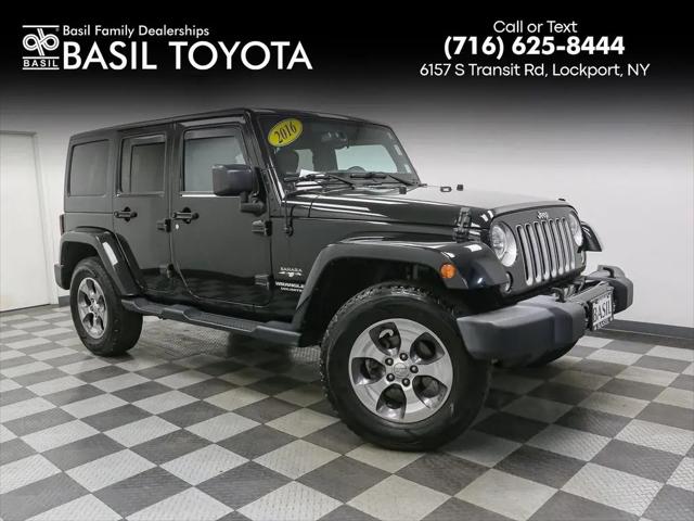 2016 Jeep Wrangler Unlimited Sahara for sale in Lockport, NY