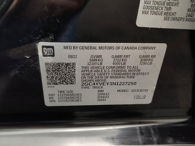 2022 Chevrolet Silverado 3500HD 4WD Crew Cab Standard Bed High Country