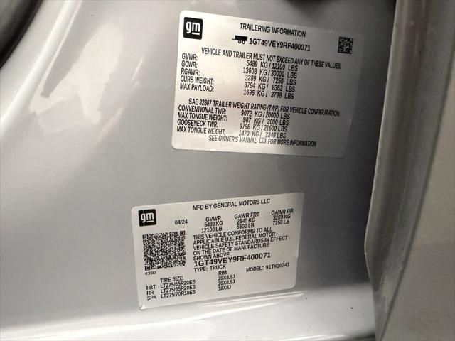 2024 GMC Sierra 3500HD 4WD Crew Cab Standard Bed AT4