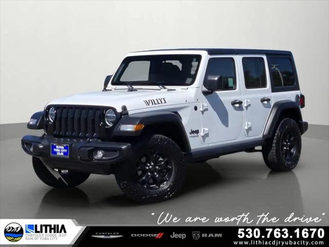 2021 Jeep Wrangler Willys 4x4 for sale in Yuba City, CA