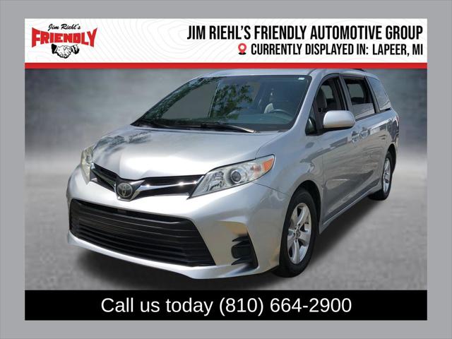 2020 Toyota Sienna LE for sale in Lapeer, MI
