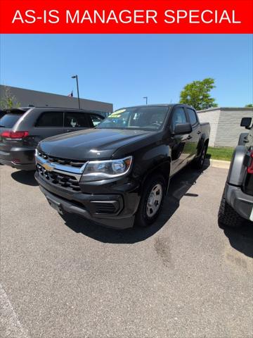 2022 Chevrolet Colorado 4WD Crew Cab Short Box WT for sale in New Hudson, MI