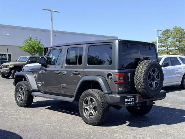 2018 Jeep Wrangler Unlimited Sport S 4x4