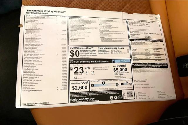 2027 BMW X6 xDrive40i