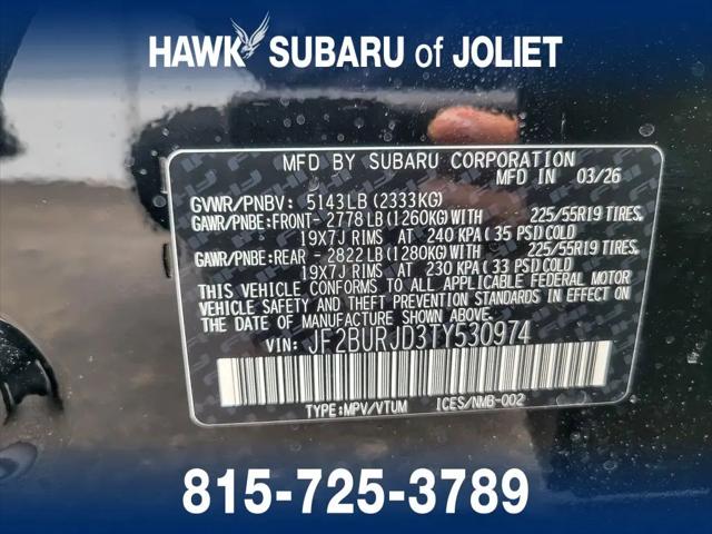 2026 Subaru Outback Touring XT