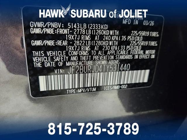 2026 Subaru Outback Touring XT