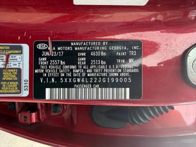 2018 Kia Optima SX Turbo