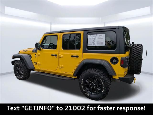 2020 Jeep Wrangler Willys Sport 4x4