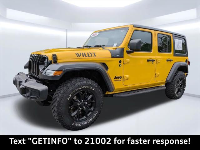 2020 Jeep Wrangler Willys Sport 4x4