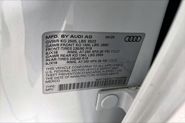 2026 Audi Q5 Premium TFSI quattro S tronic