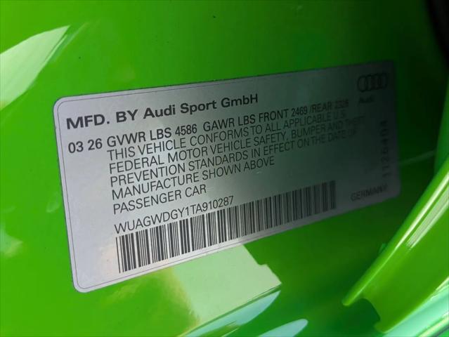 2026 Audi RS 3 TFSI quattro S tronic