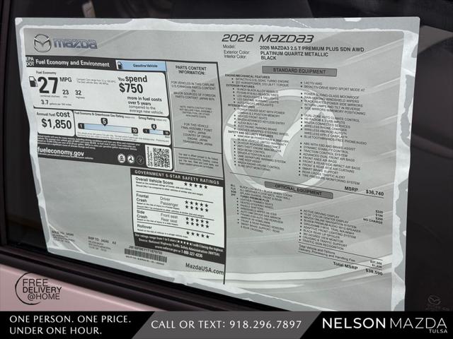 2026 Mazda Mazda3 2.5 Turbo Premium Plus