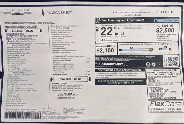 2027 Chrysler Pacifica Select