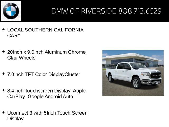2022 Ram 1500 Big Horn Crew Cab 4x4 6'4" Box