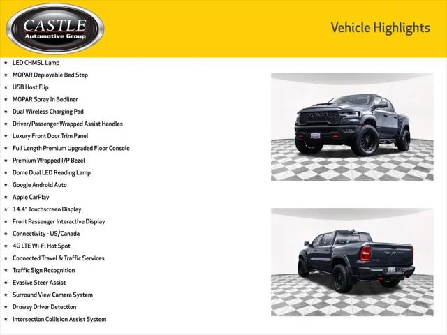 2025 Ram 1500 RHO Crew Cab 4x4 5'7" Box
