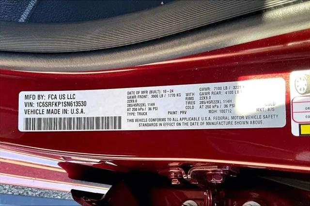 2025 Ram 1500 Tungsten Crew Cab 4x4 5'7" Box