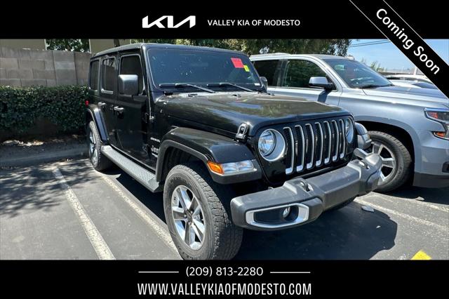 2020 Jeep Wrangler Sahara 4x4 for sale in Modesto, CA