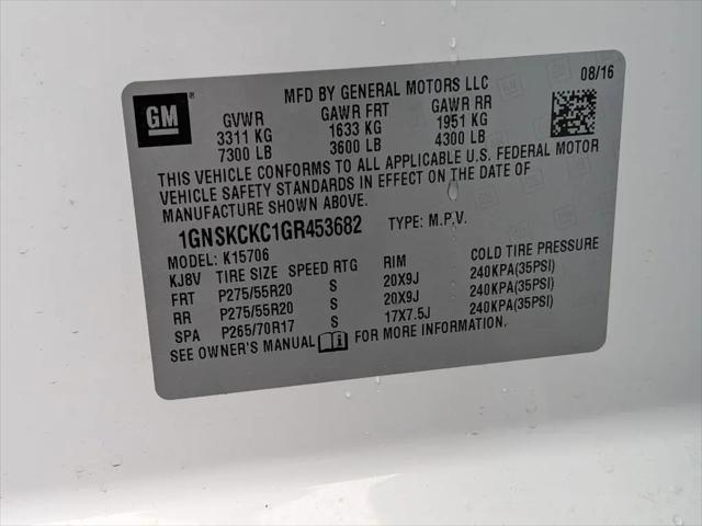 2016 Chevrolet Tahoe LTZ