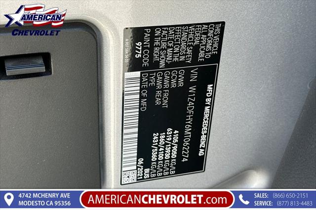 2021 Mercedes-Benz Sprinter 2500 Standard Roof I4 Diesel