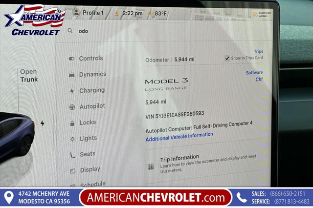 2025 Tesla Model 3 Long Range Rear-Wheel Drive